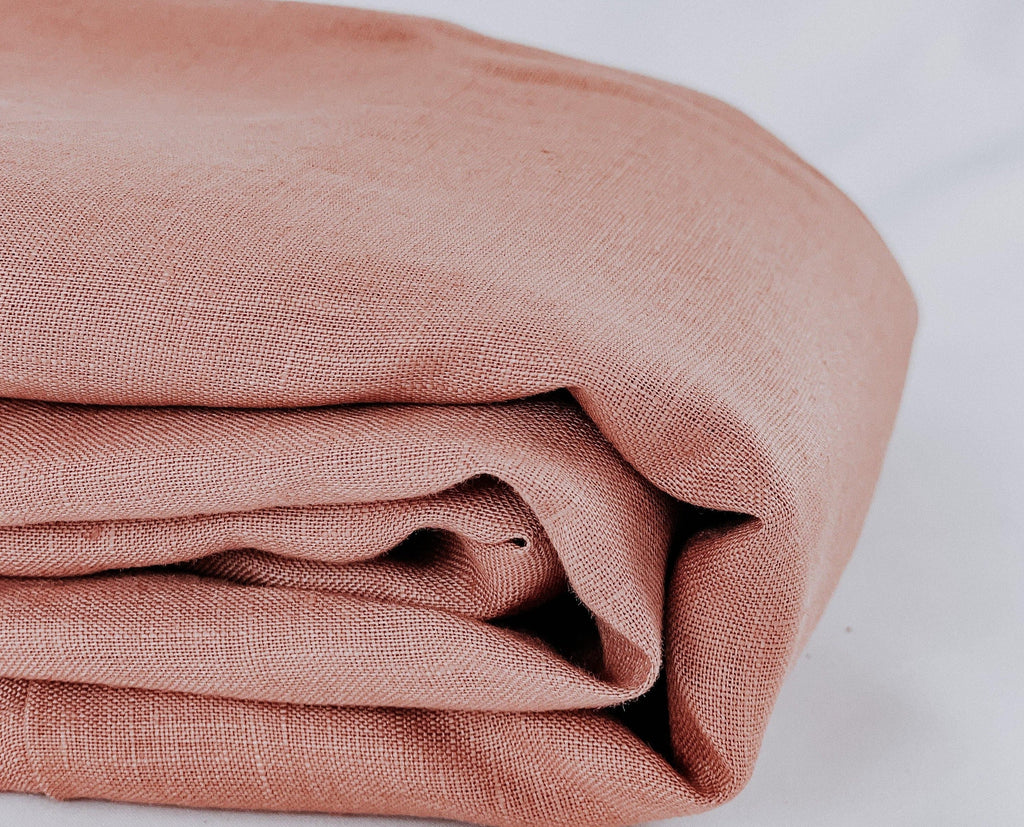 Battersea Linen Tablecloth – Unwashed Natural Pure Linen