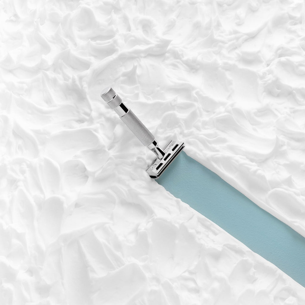Rockwell 6C Adjustable Safety Razor - White Chrome (Beginner Friendly)