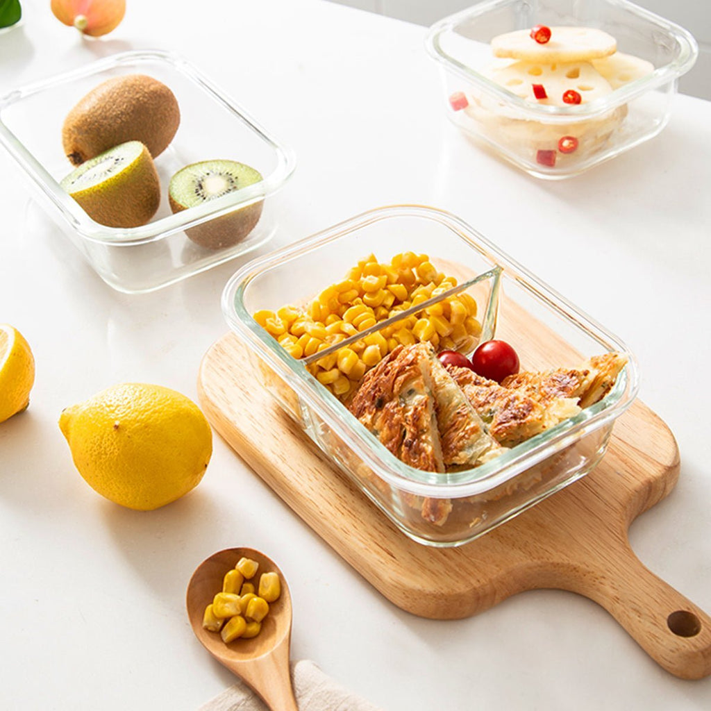 et de recipientes de vidrio borosilicato, 5 piezas — 3,58L
