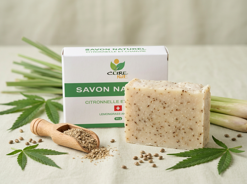 Savon Citronnelle et Chanvre